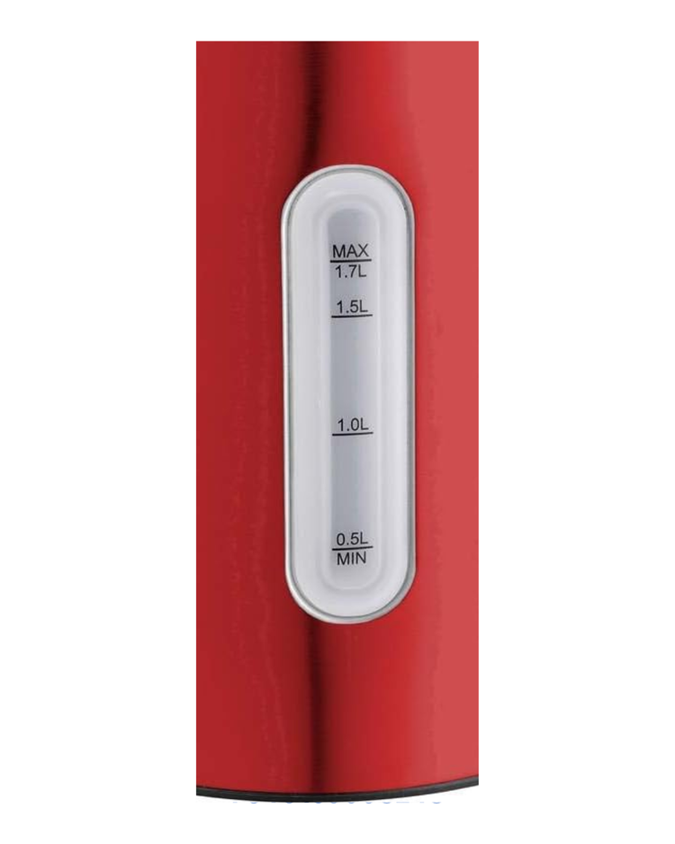 TRISA Vario Temp Electric Kettle Red 2200W 1.7L
