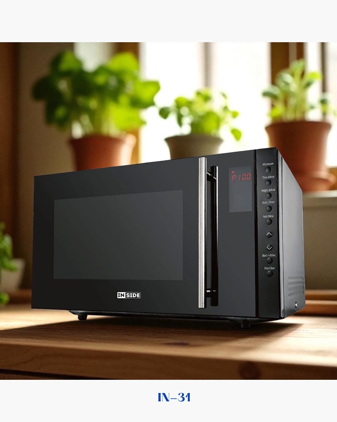 INSIDE  MICROWAVE GRILL 31L 900W/1000W