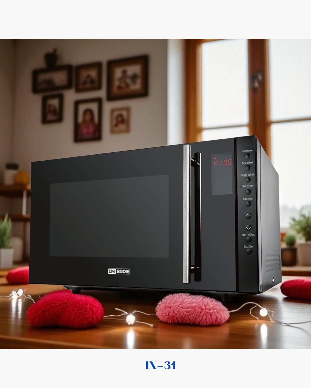 INSIDE  MICROWAVE GRILL 31L 900W/1000W