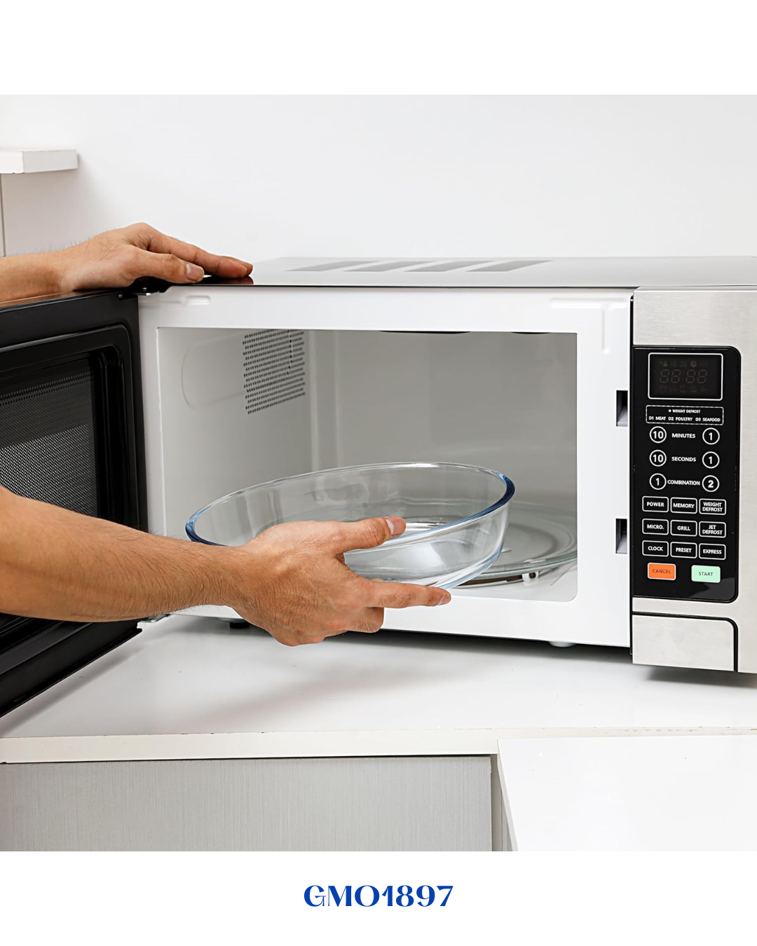 GEEPAS DIGITAL MICROWAVE OVEN WITH GRILL 1500W-30L