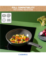 TEFAL RENEWAL NON-STICK CERAMIC WOK PAN 28CM
