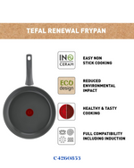 TEFAL RENEWAL NON-STICK CERAMIC FRY PAN 32CM