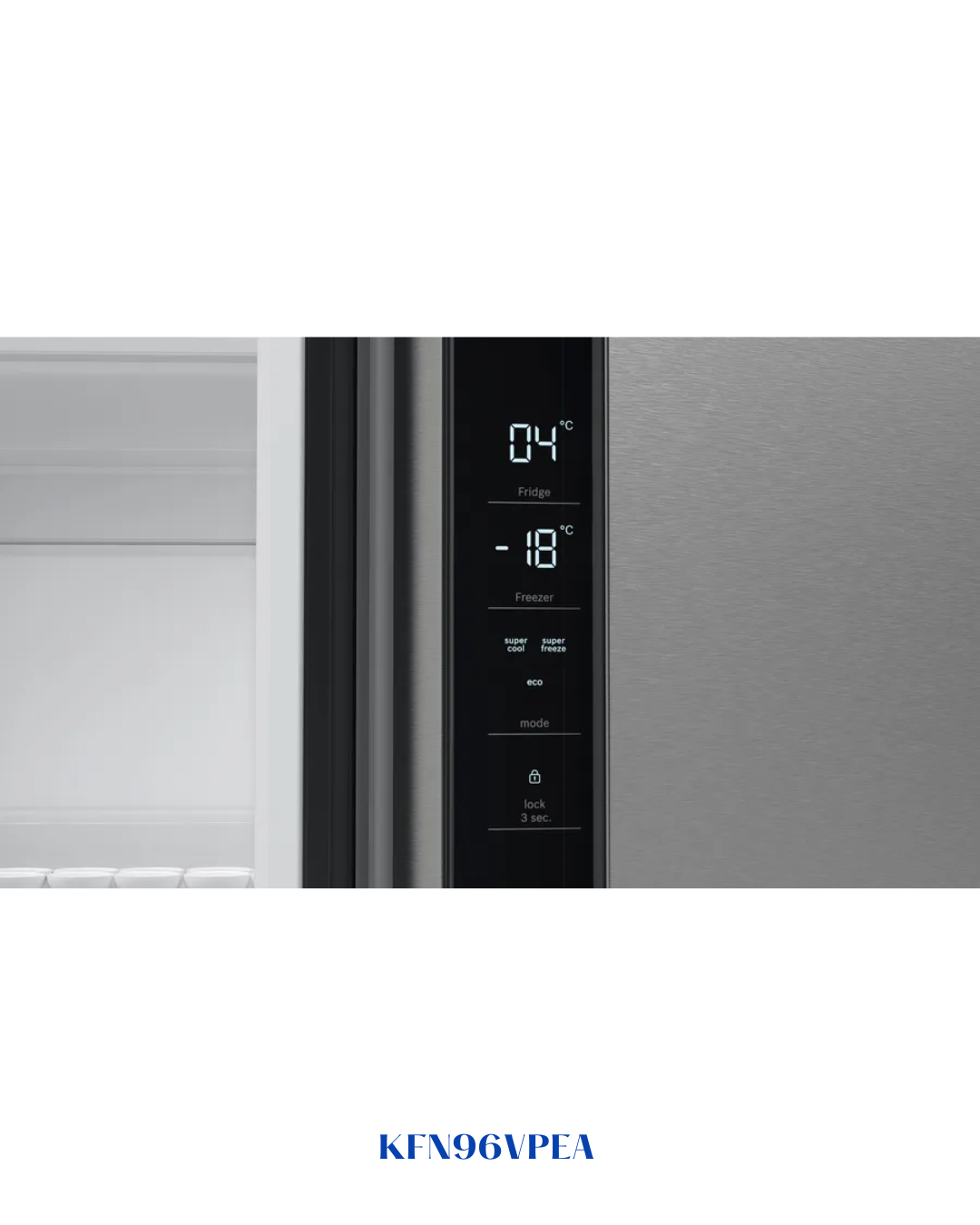 BOSCH FRENCH-DOOR FRIDGE-FREEZER 605L