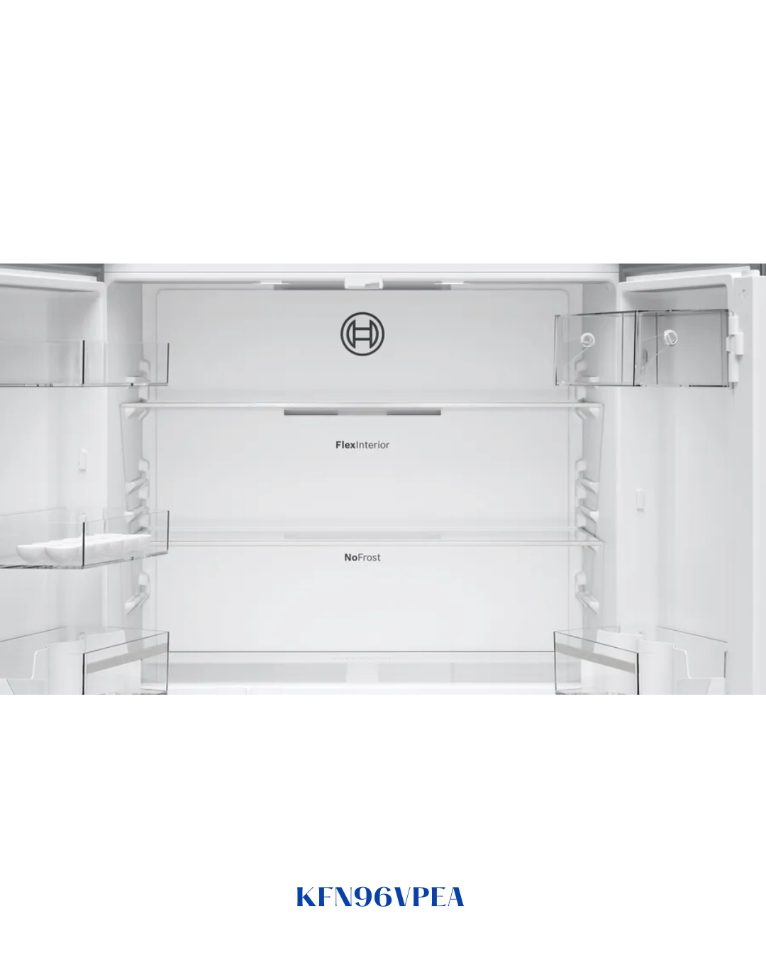 BOSCH FRENCH-DOOR FRIDGE-FREEZER 605L