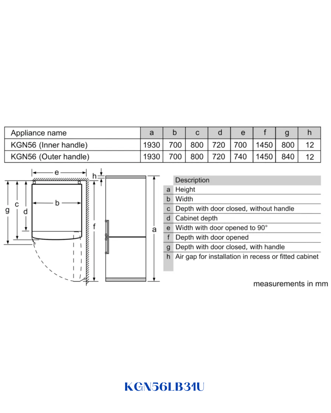 BOSCH FRIDGE‑FREEZER 505 L