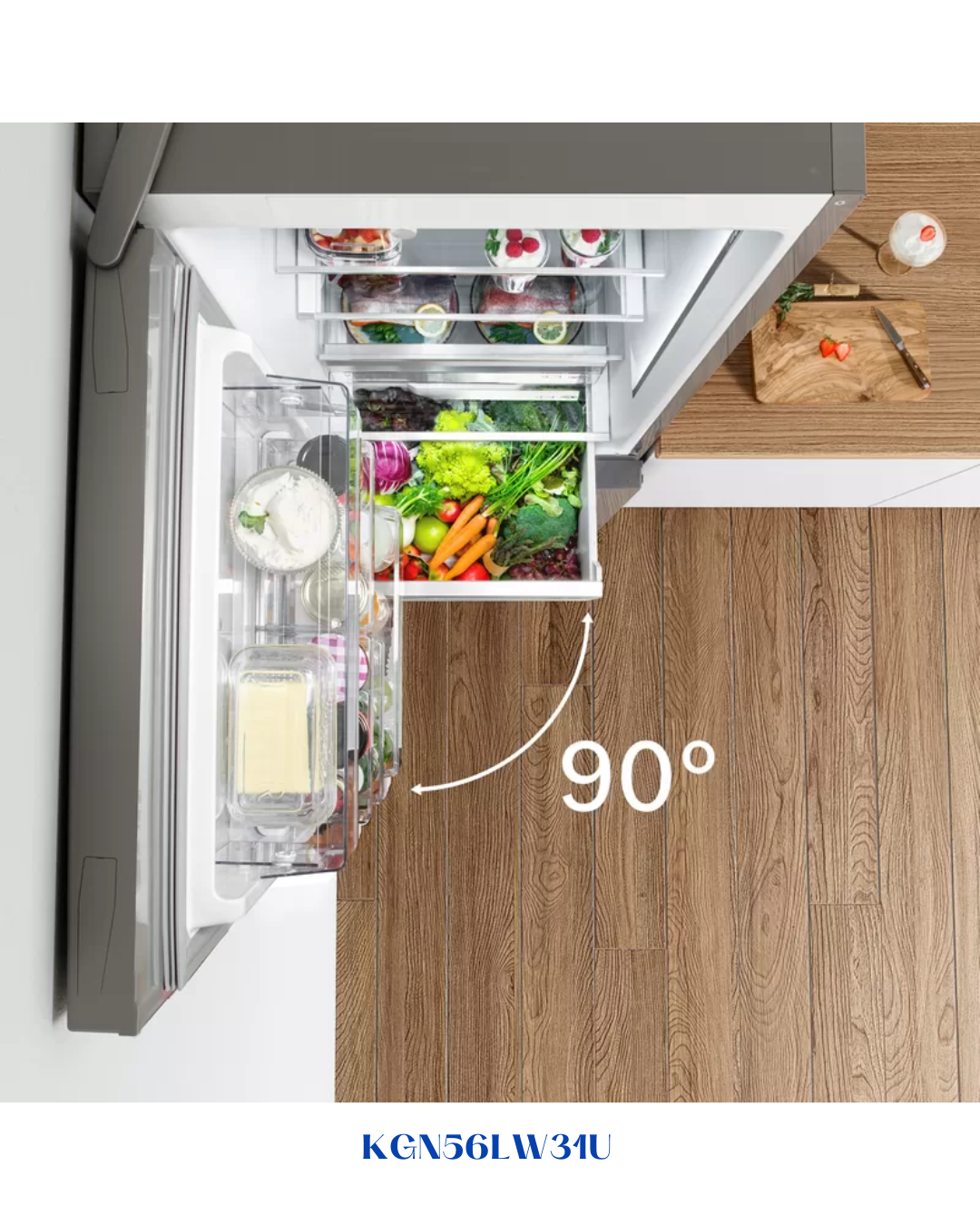 BOSCH FRIDGE‑FREEZER 505 L