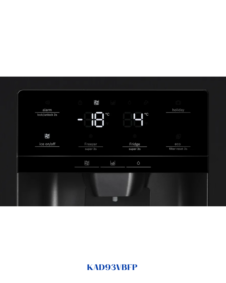 BOSCH AMERICAN‑STYLE FRIDGE‑FREEZER 562 L A