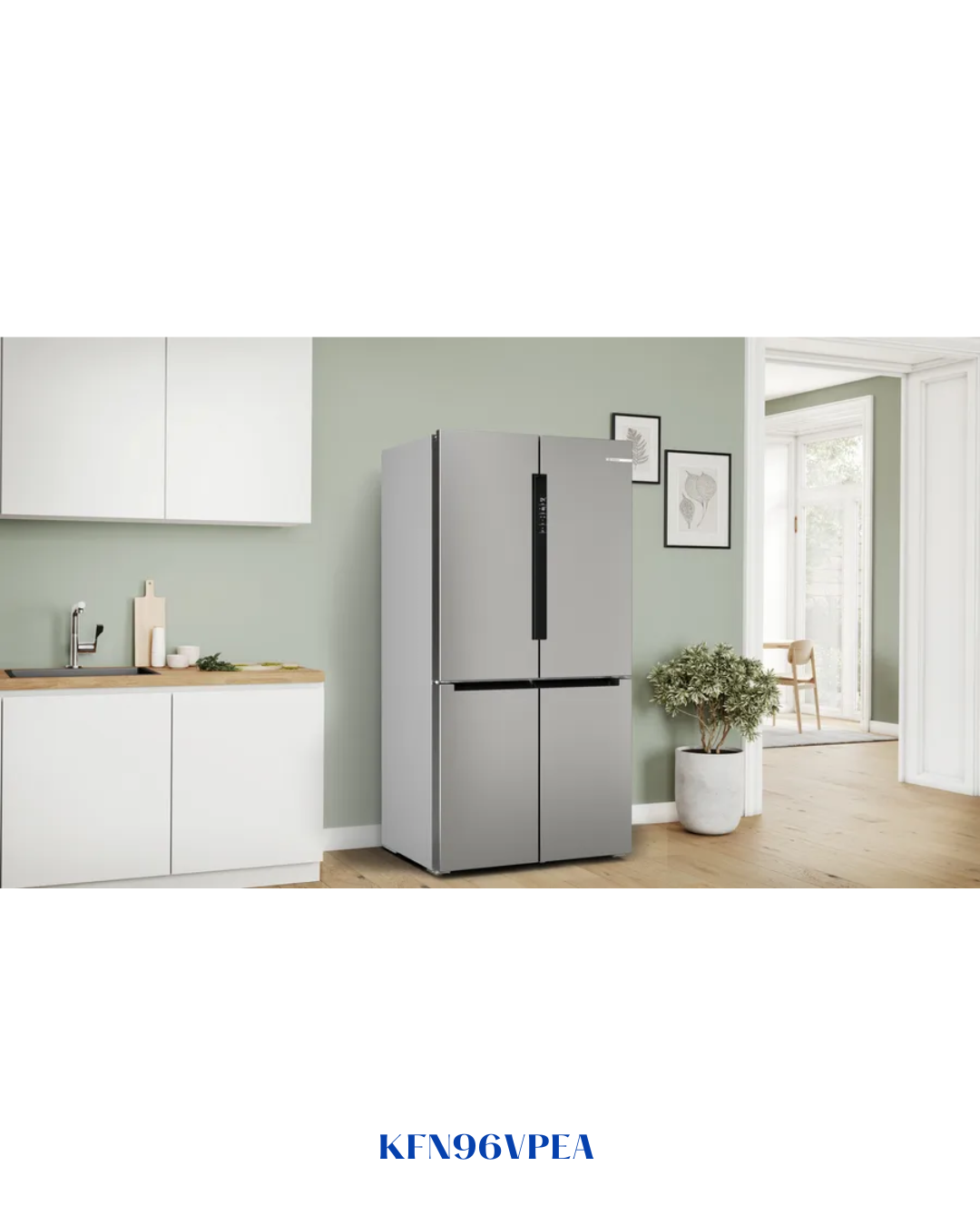 BOSCH FRENCH-DOOR FRIDGE-FREEZER 605L