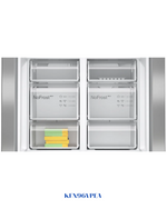 BOSCH FRENCH-DOOR FRIDGE-FREEZER 605L