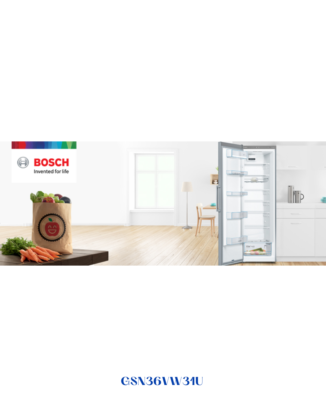 BOSCH FREESTANDING REFRIGERATOR 346 L A++