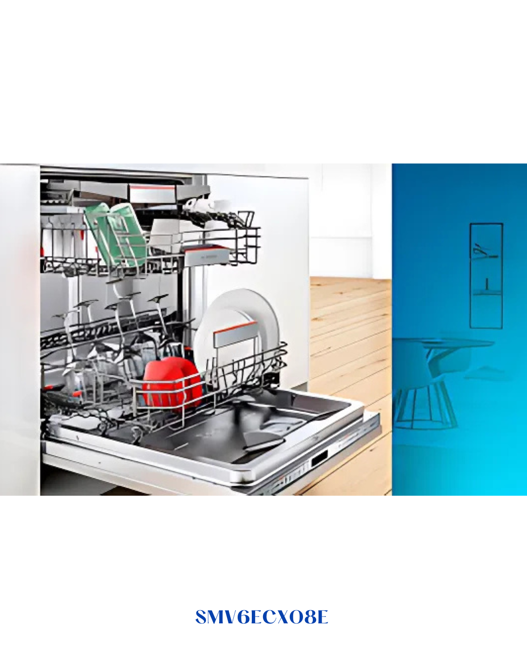 BOSCH BUILT-IN DISHWASHER – 2400W – 13 PLACE SETTINGS