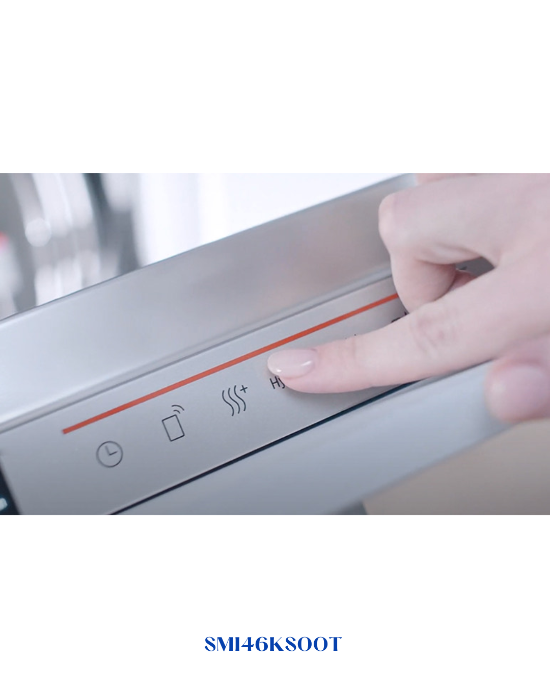 BOSCH SEMI-INTEGRATED DISHWASHER – 2400W – 13 PLACE SETTINGS