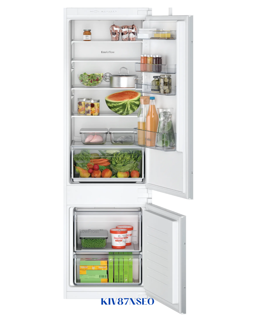 BOSCH BUILT‑IN FRIDGE‑FREEZER 270L