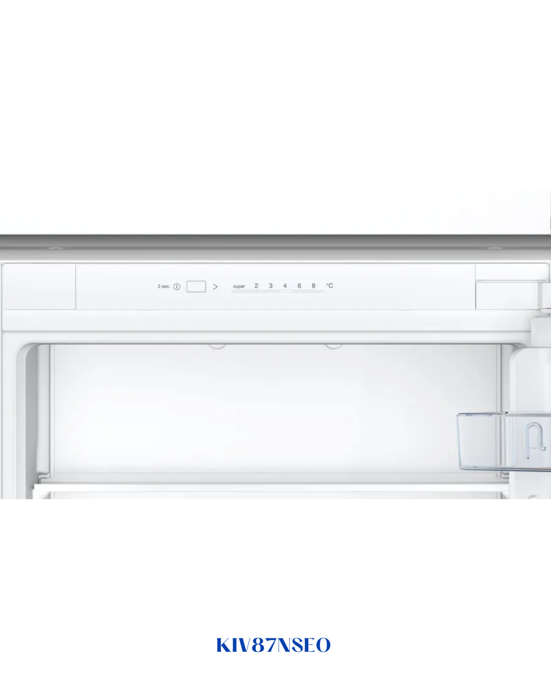 BOSCH BUILT‑IN FRIDGE‑FREEZER 270L