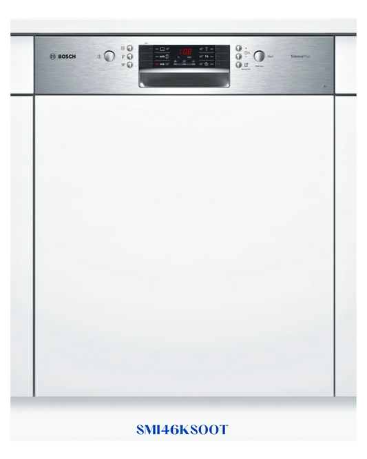 BOSCH SEMI-INTEGRATED DISHWASHER – 2400W – 13 PLACE SETTINGS
