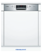BOSCH SEMI-INTEGRATED DISHWASHER – 2400W – 13 PLACE SETTINGS