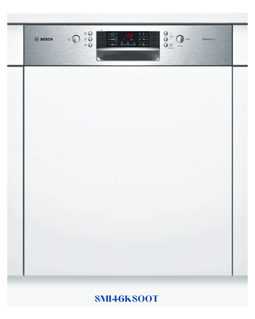 BOSCH SEMI-INTEGRATED DISHWASHER – 2400W – 13 PLACE SETTINGS
