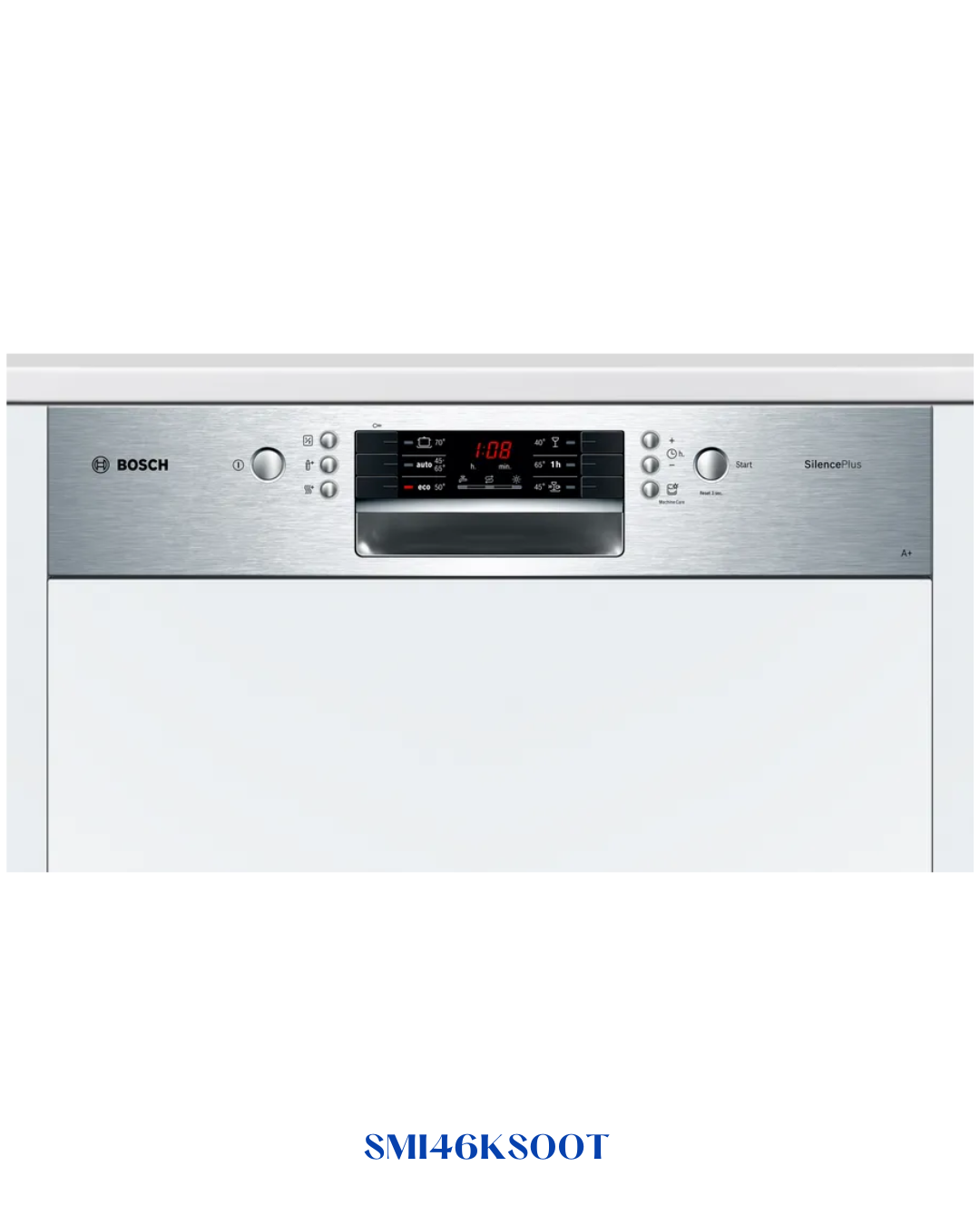BOSCH SEMI-INTEGRATED DISHWASHER – 2400W – 13 PLACE SETTINGS