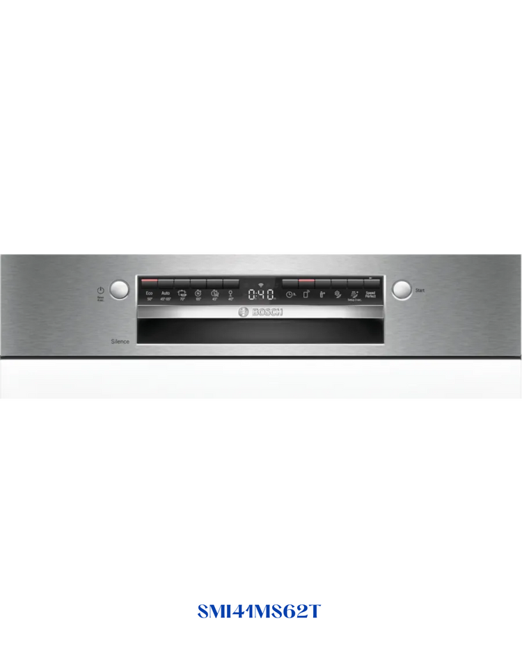 BOSCH SEMI-INTEGRATED DISHWASHER – 2400W – 13 PLACE SETTINGS