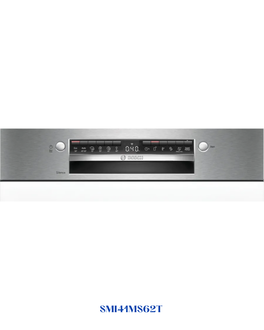 BOSCH SEMI-INTEGRATED DISHWASHER – 2400W – 13 PLACE SETTINGS
