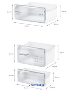 BOSCH BUILT‑IN FRIDGE‑FREEZER 270L