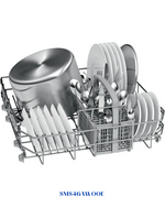 BOSCH SERIE 4 FREESTANDING DISHWASHER – 12‑PLACE, 48 DB