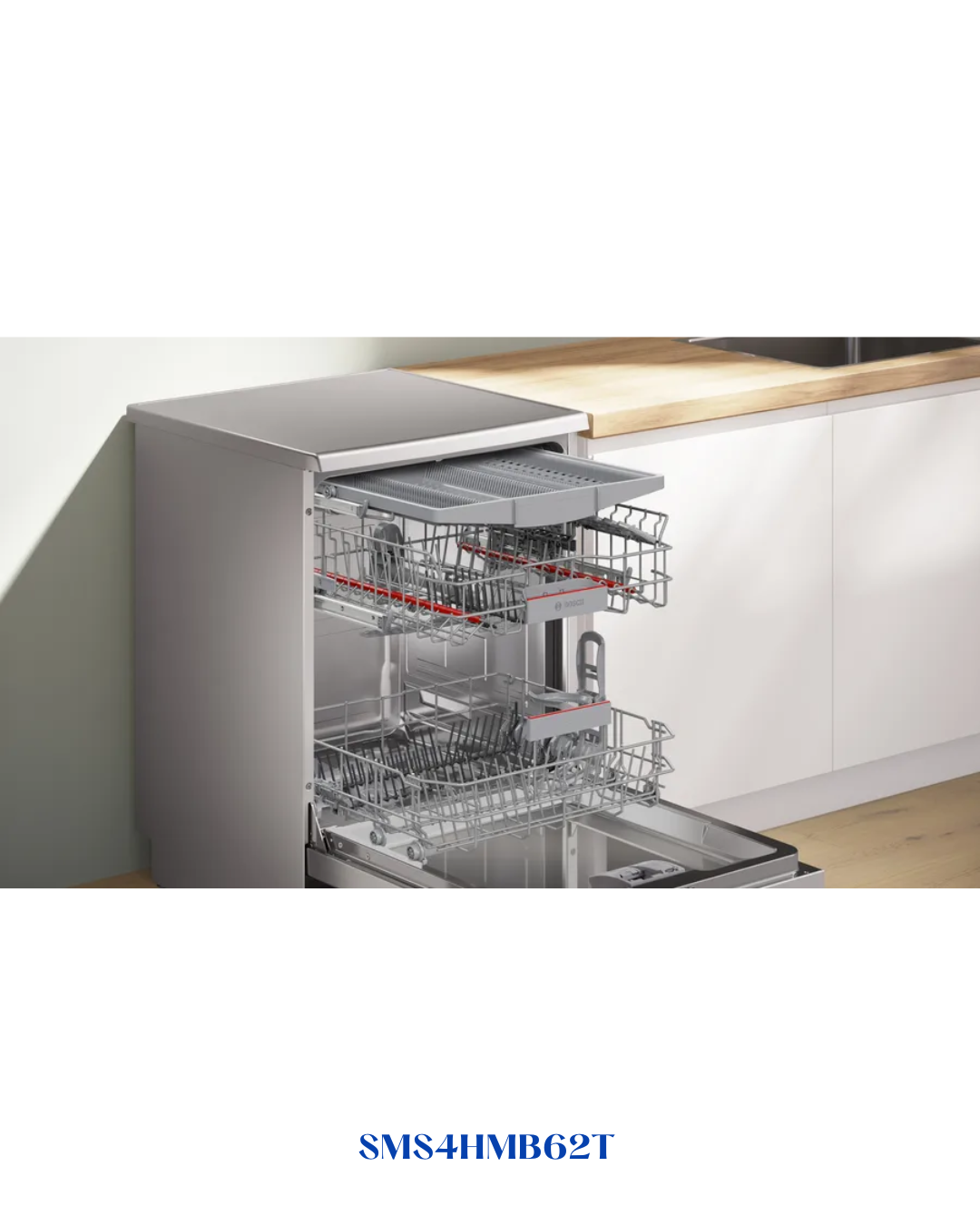 BOSCH FREESTANDING DISHWASHER (SERIES 6) – 15 PLACE SETTINGS