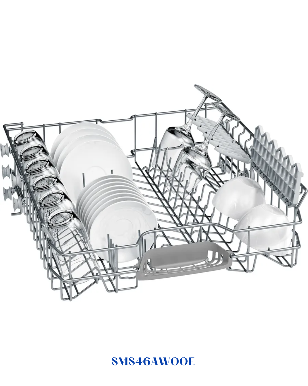 BOSCH SERIE 4 FREESTANDING DISHWASHER – 12‑PLACE, 48 DB