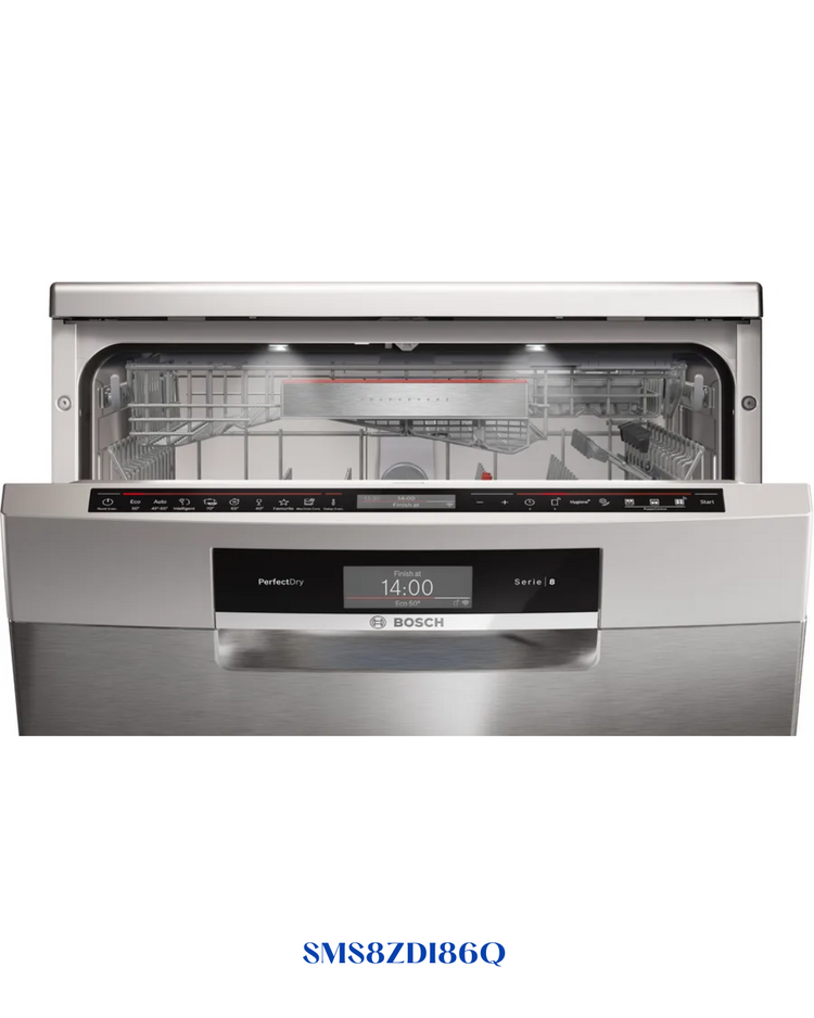 BOSCH SERIES 8 FREESTANDING DISHWASHER 2400W 13L