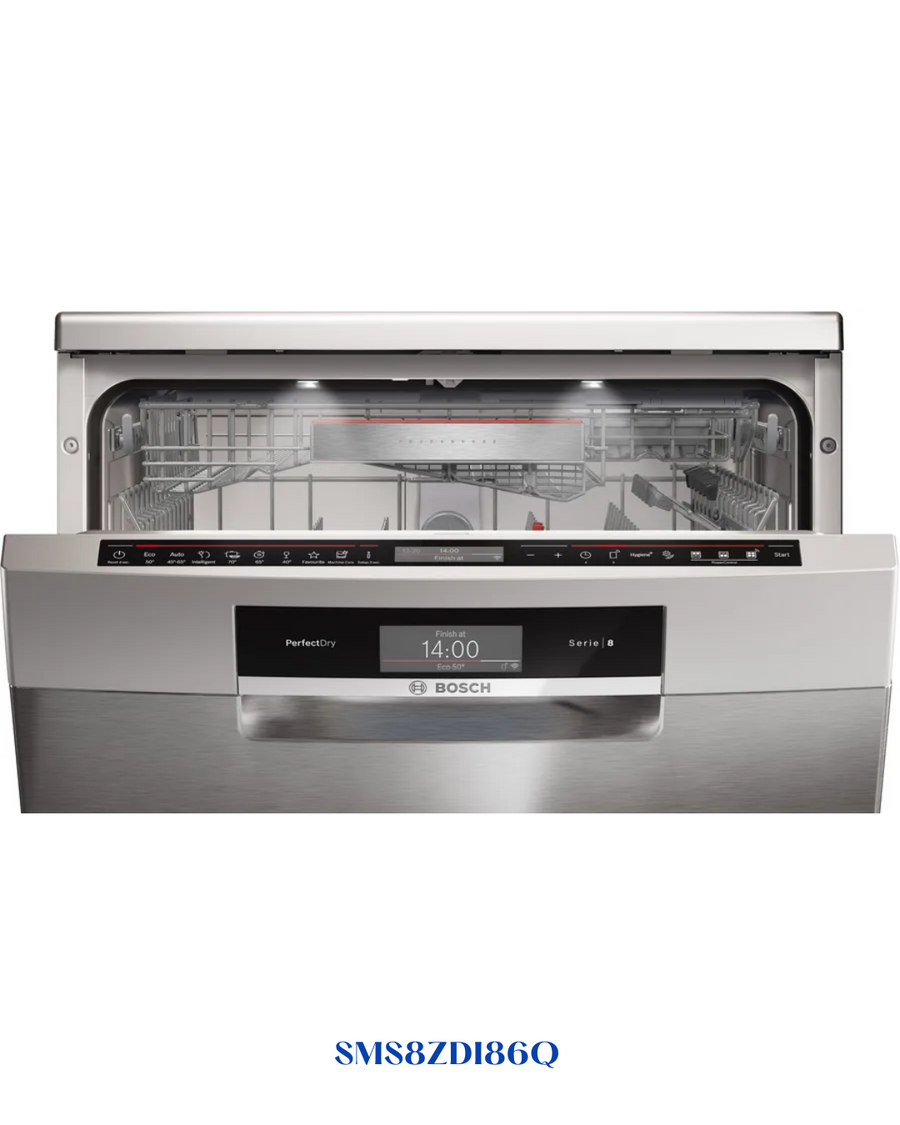 BOSCH SERIES 8 FREESTANDING DISHWASHER 2400W 13L