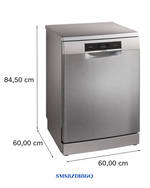 BOSCH SERIES 8 FREESTANDING DISHWASHER 2400W 13L