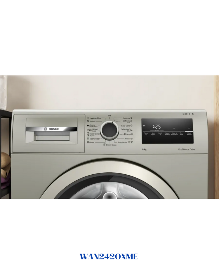 BOSCH SERIES 4 FREESTANDING WASHING MACHINE 1200W 8KG