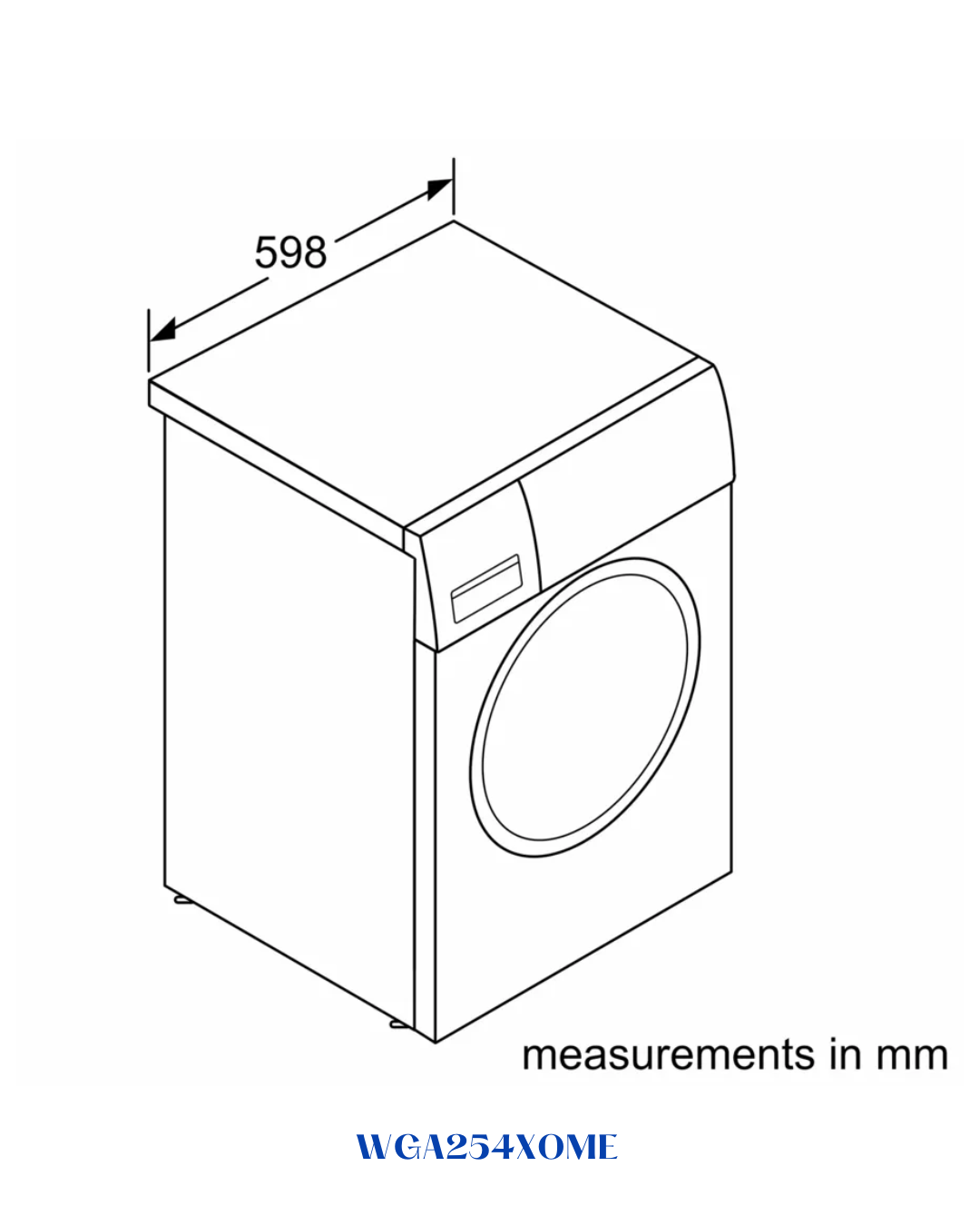 BOSCH SERIES 4 FREESTANDING WASHING MACHINE 1200W 10KG