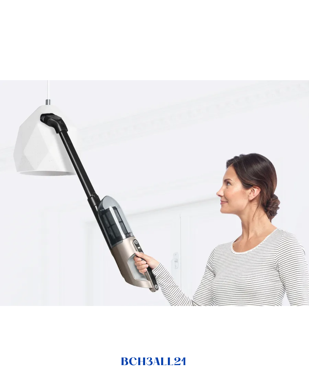 BOSCH SERIES 4, RECHARGEABLE VACUUM CLEANER, FLEXXO 21.6V, BROWN