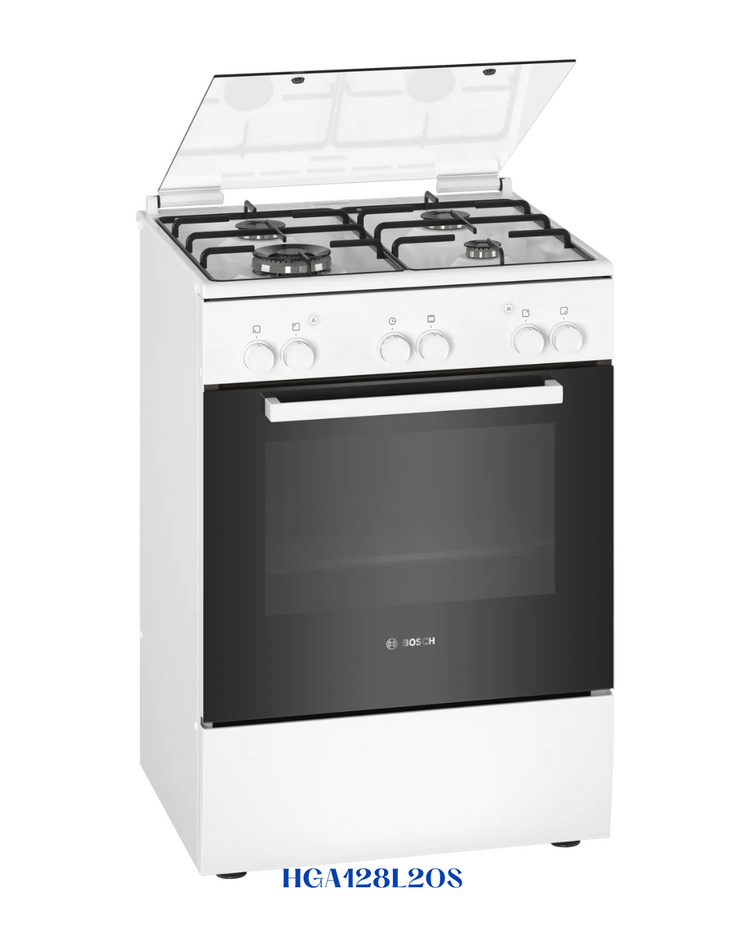 BOSCH SERIE 2 FREESTANDING GAS COOKER 128L