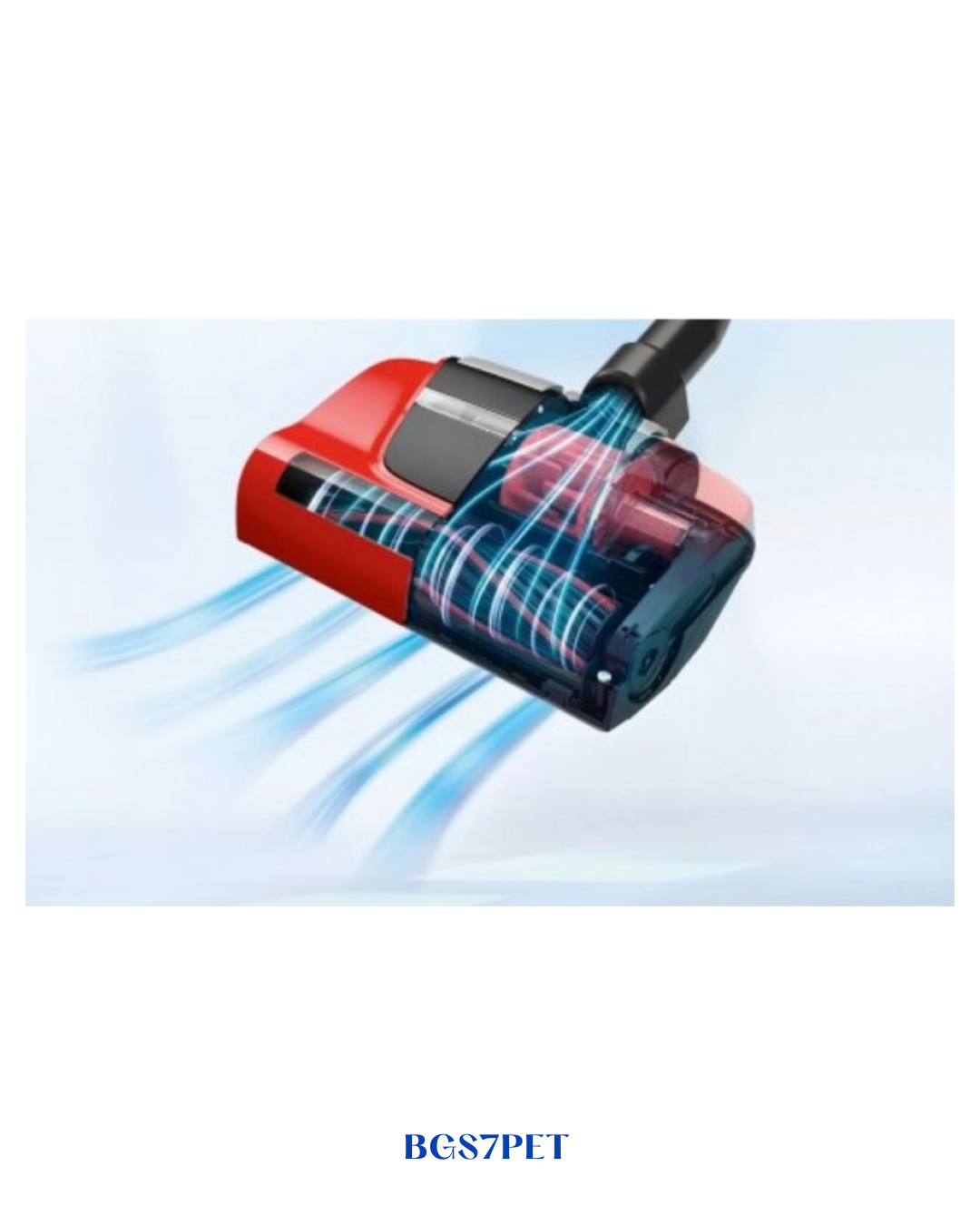 BOSCH BAGLESS VACUUM CLEANER PROANIMAL RED – 800W – 3L
