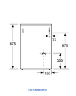 BOSCH SERIE 2 FREESTANDING GAS COOKER 128L