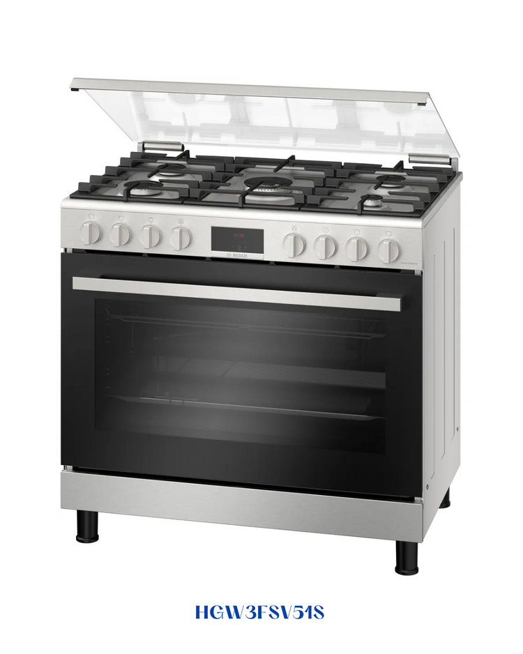 BOSCH SERIE 6 GAS COOKER 125L
