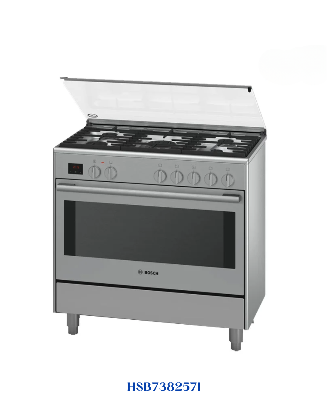 BOSCH FREESTANDING ELECTRIC COOKER STAINLESS STEEL – 1500W – 112L