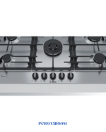 BOSCH BUILT-IN GAS HOB STAINLESS STEEL – 5 BURNERS – 90CM