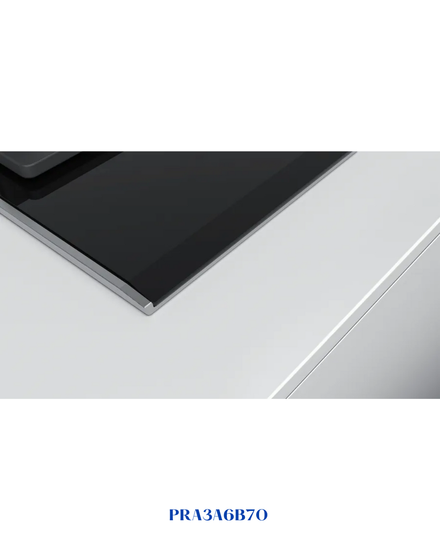 BOSCH BUILT-IN GAS HOB BLACK CERAMIC GLASS – 6100W – 30CM