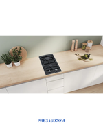 BOSCH BUILT-IN GAS HOB BLACK CERAMIC GLASS – 4700W – 30CM