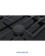 BOSCH BUILT-IN GAS HOB BLACK CERAMIC GLASS – 60CM