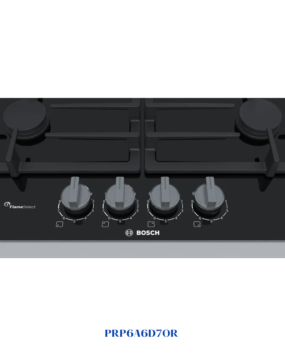 BOSCH BUILT-IN GAS HOB BLACK CERAMIC GLASS – 60CM