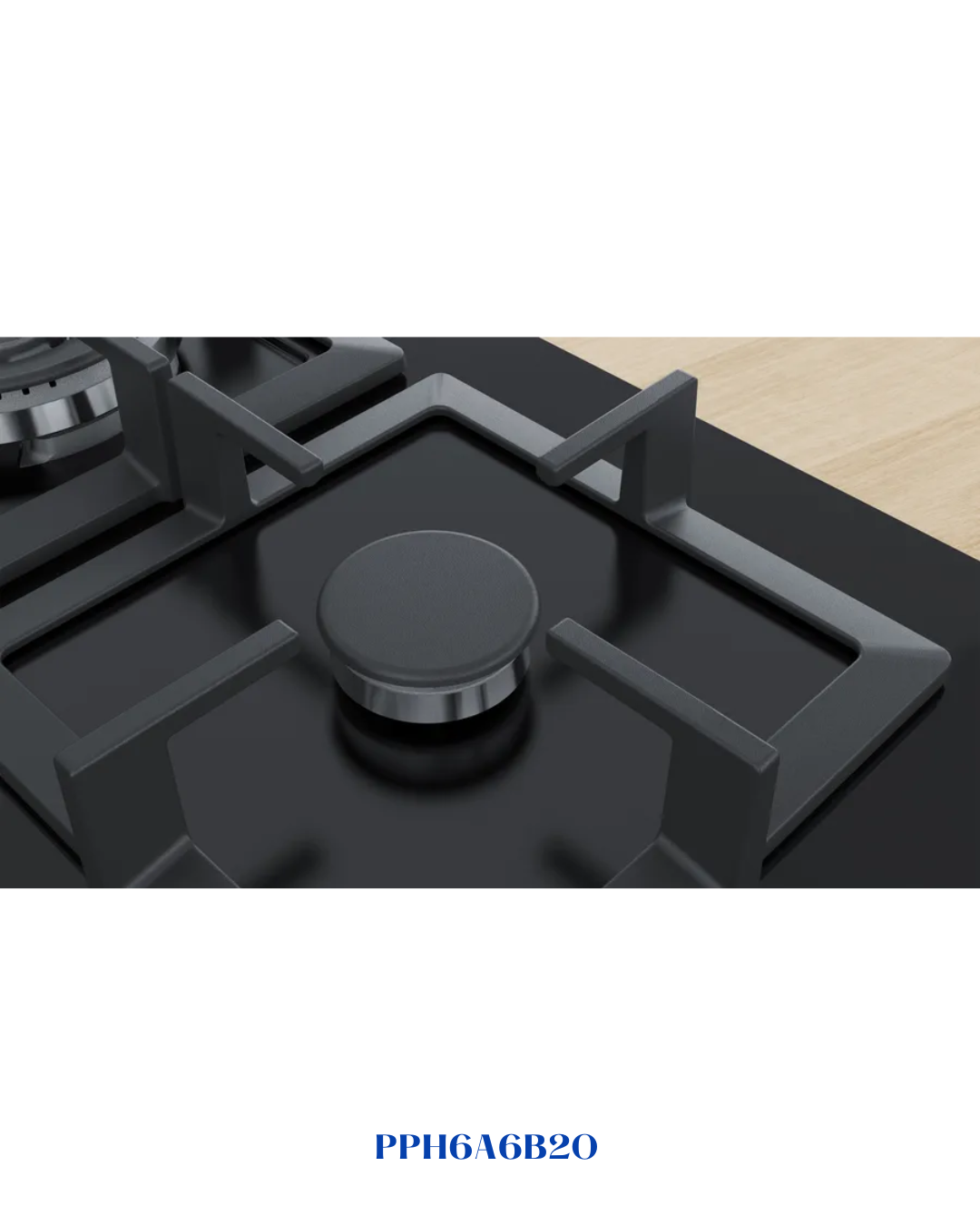 BOSCH BUILT-IN GAS HOB BLACK TEMPERED GLASS – 8000W – 60CM