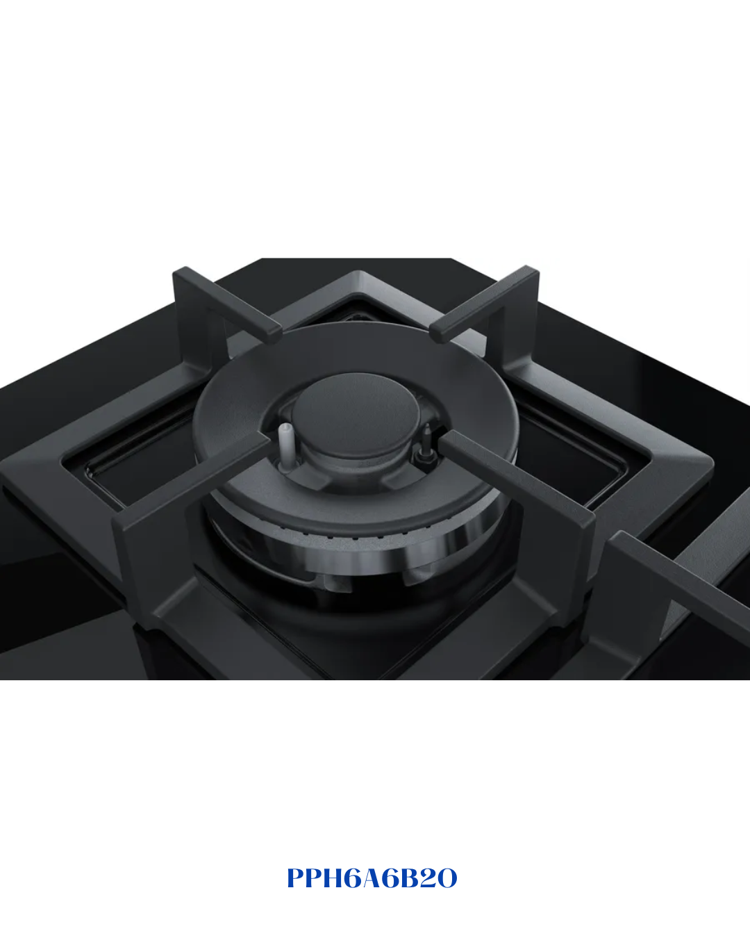 BOSCH BUILT-IN GAS HOB BLACK TEMPERED GLASS – 8000W – 60CM