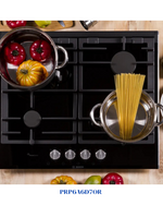 BOSCH BUILT-IN GAS HOB BLACK CERAMIC GLASS – 60CM