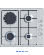 BOSCH SERIE 2 BUILT-IN 60 CM MIXED HOB 3 GAS  1 ELECTRIC