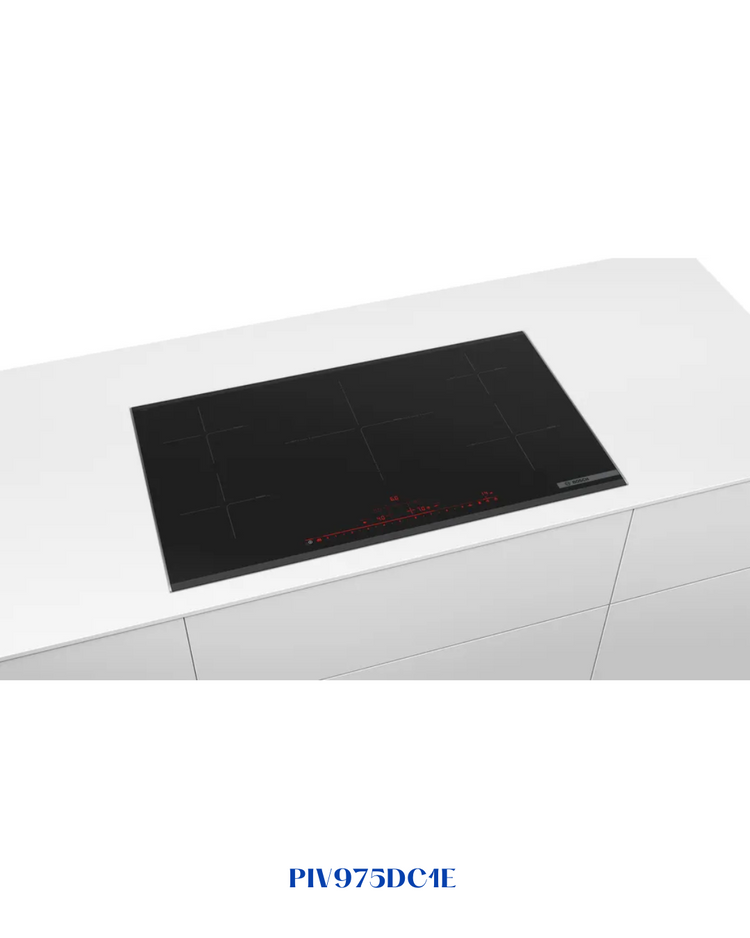 BOSCH BUILT-IN INDUCTION HOB BLACK CERAMIC GLASS – 11,100W – 90CM