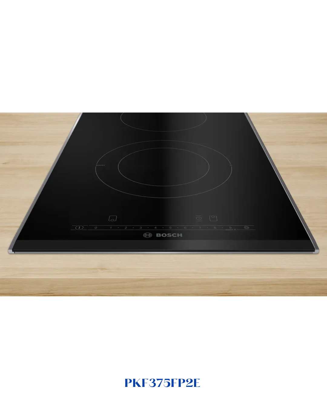 BOSCH SERIES 6 30 CM DOMINO ELECTRIC HOB CERAMIC, 2‑ZONE